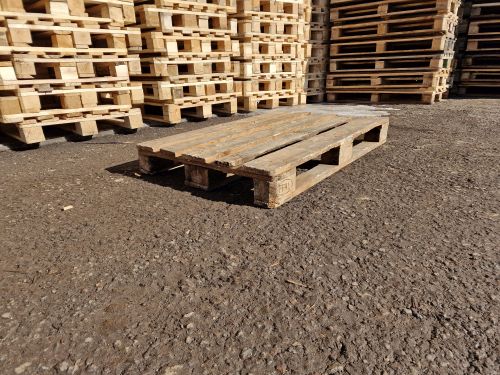 Европаллет 1200×800 мм, 2 сорт, грузоподъемность: до 2500 кг, без клейма