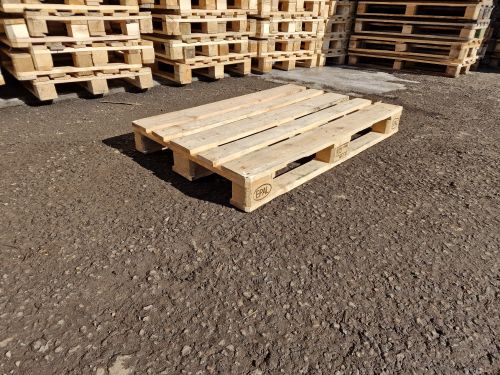 Европаллет 1200×800 мм, 1 сорт, грузоподъемность: до 2500 кг с клеймом EUR/EPAL