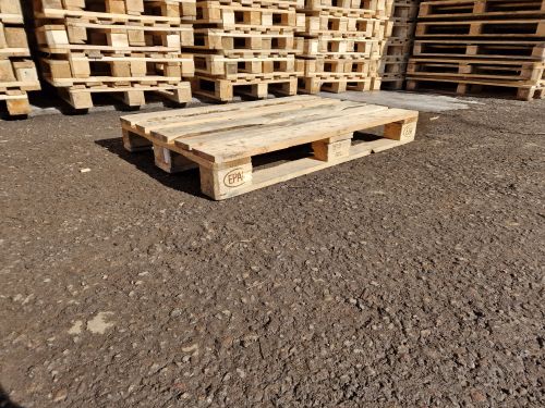 Европаллет 1200×800 мм, 2 сорт, грузоподъемность: до 2500 кг с клеймом EUR/EPAL